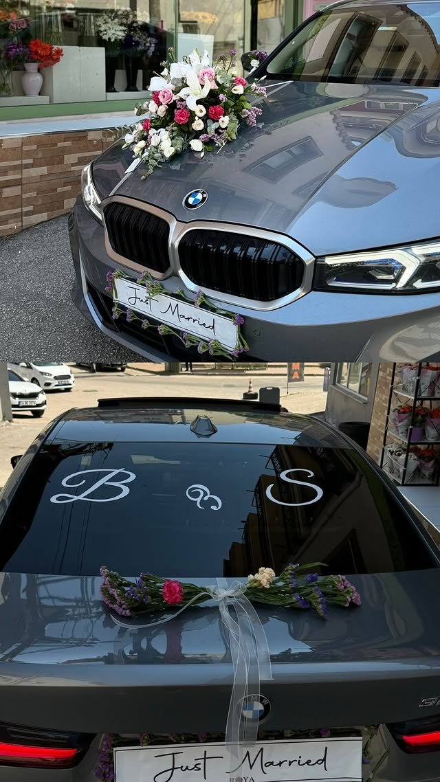 Kaput üzeri floral uygulama